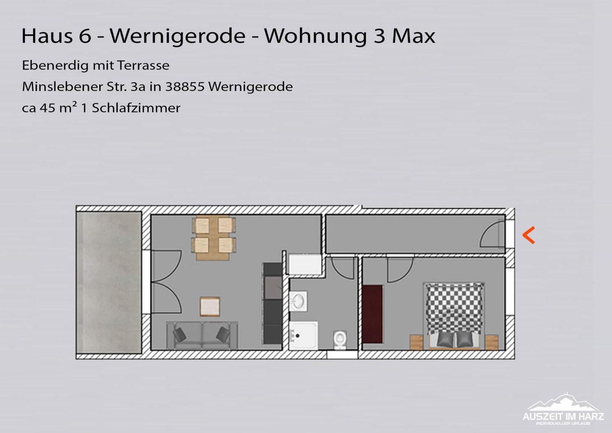 Auszeit-Im-Harz Haus 6 Wohnung 3 Wernigerode